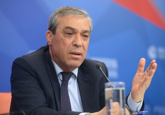 News conference with Palestinian Ambassador to Russia Abdel Hafiz Nofal