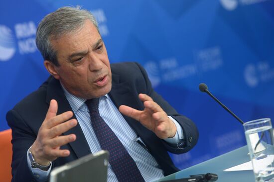 News conference with Palestinian Ambassador to Russia Abdel Hafiz Nofal