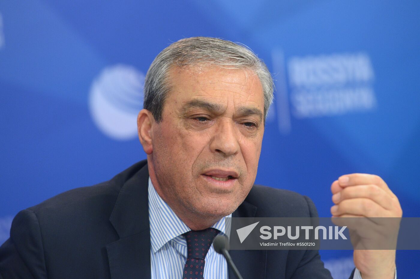 News conference with Palestinian Ambassador to Russia Abdel Hafiz Nofal