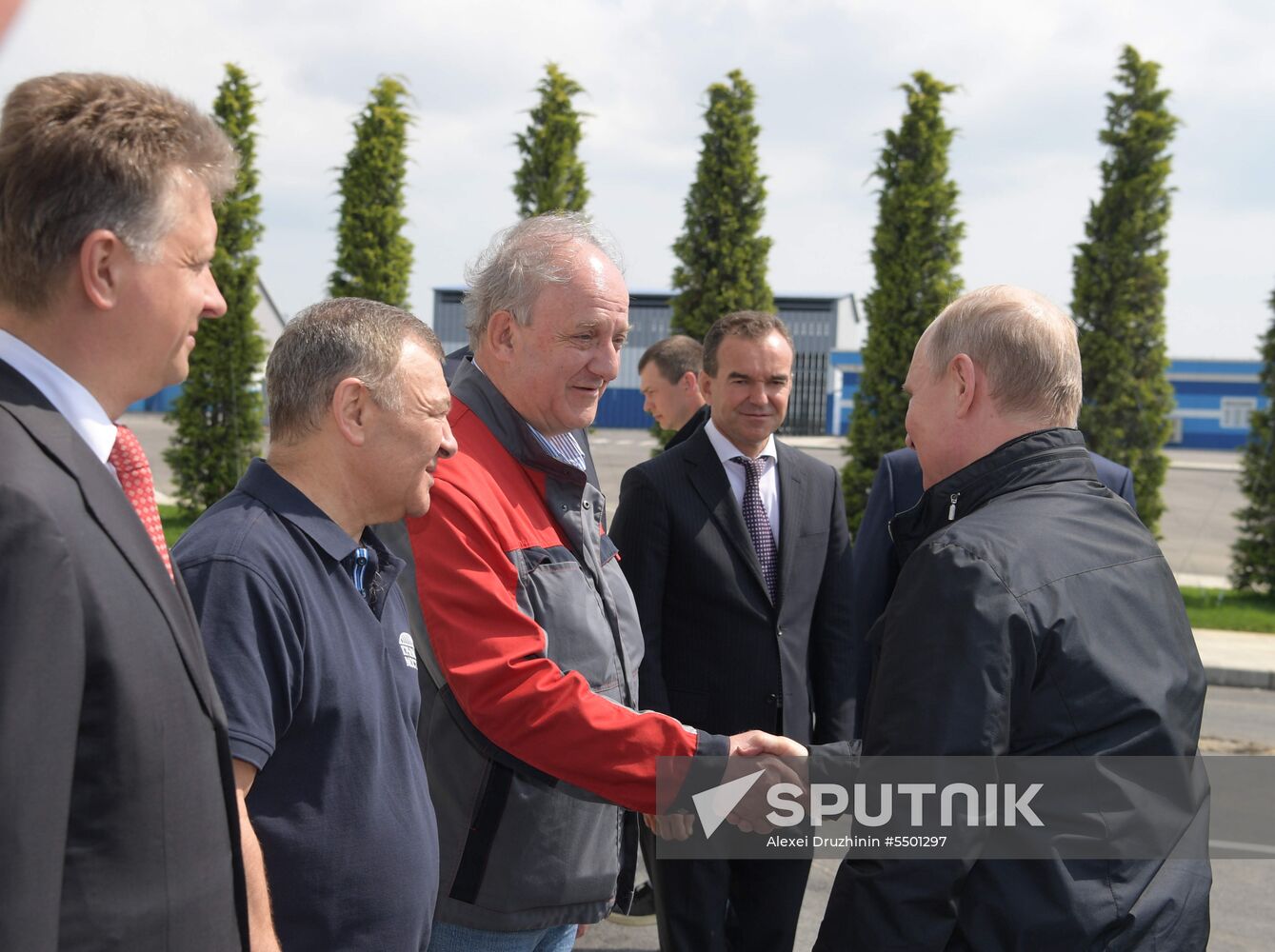 Russian President Vladimir Putin's working trip to Southern Federal District