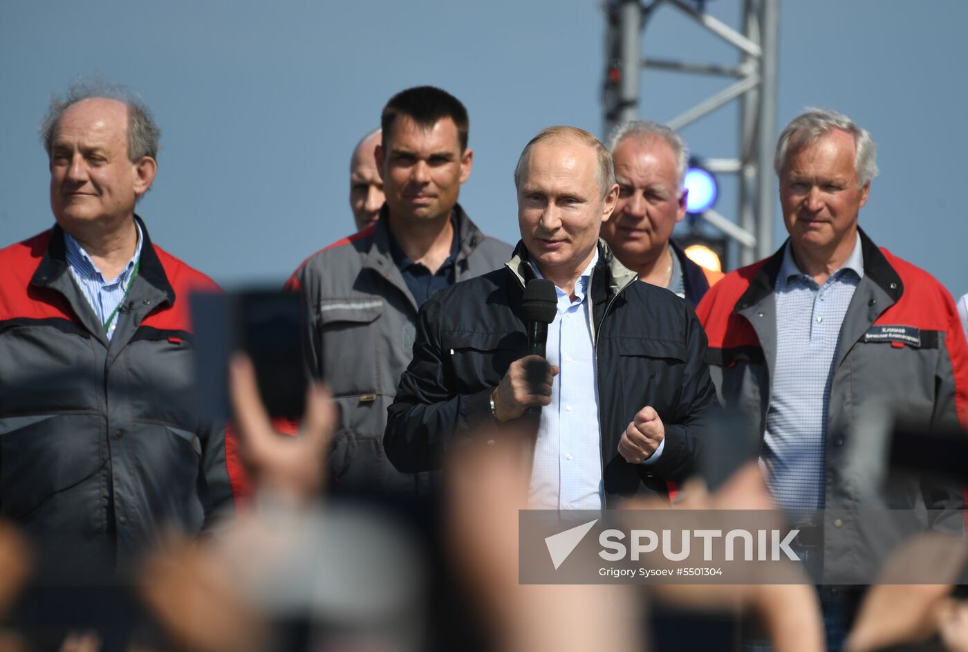 Russian President Vladimir Putin's working trip to Southern Federal District