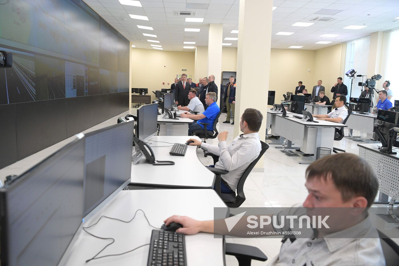 Russian President Vladimir Putin's working trip to Southern Federal District