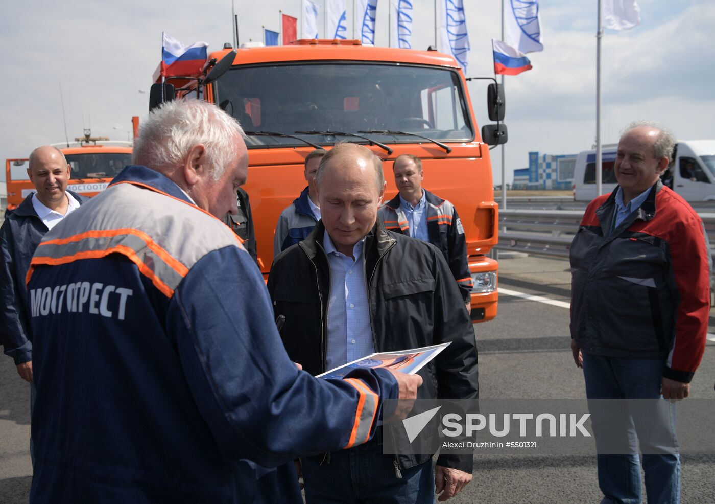 Russian President Vladimir Putin's working trip to Southern Federal District