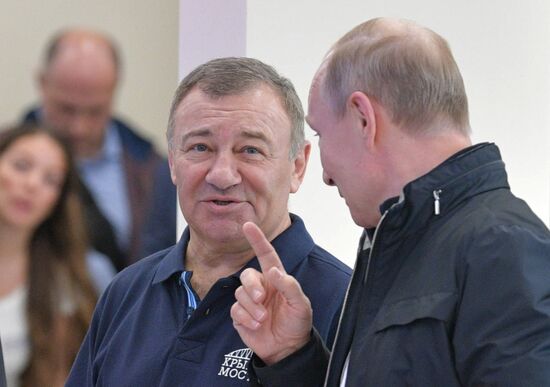 Russian President Vladimir Putin's working trip to Southern Federal District