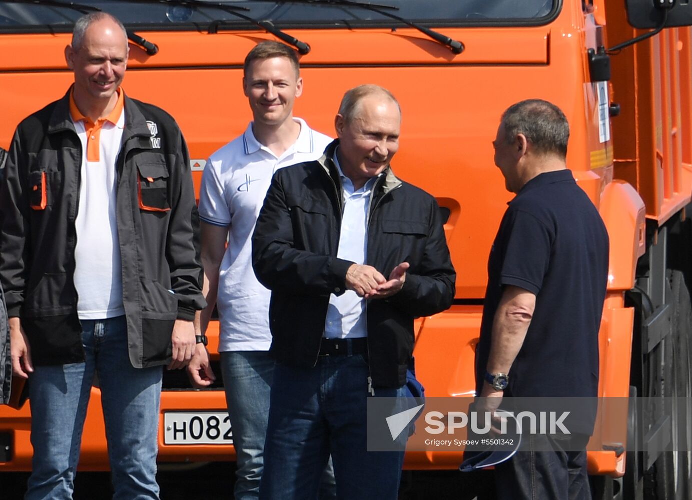 Russian President Vladimir Putin's working trip to Southern Federal District