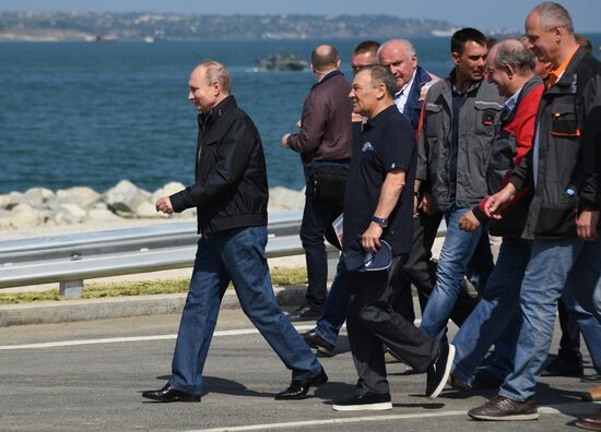 Russian President Vladimir Putin's working trip to Southern Federal District