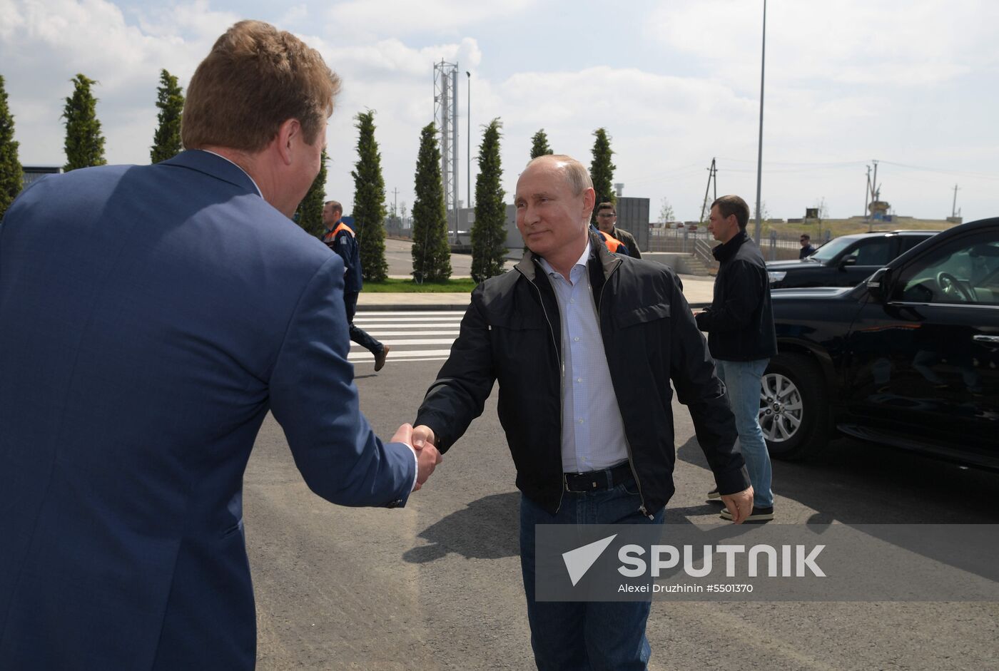 Russian President Vladimir Putin's working trip to Southern Federal District