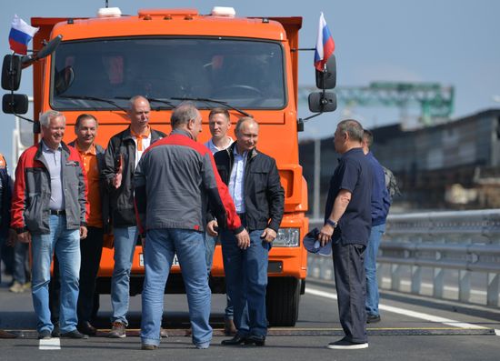 Russian President Vladimir Putin's working trip to Southern Federal District