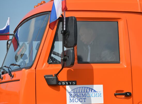 Russian President Vladimir Putin's working trip to Southern Federal District