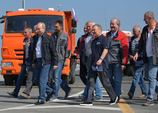 Russian President Vladimir Putin's working trip to Southern Federal District