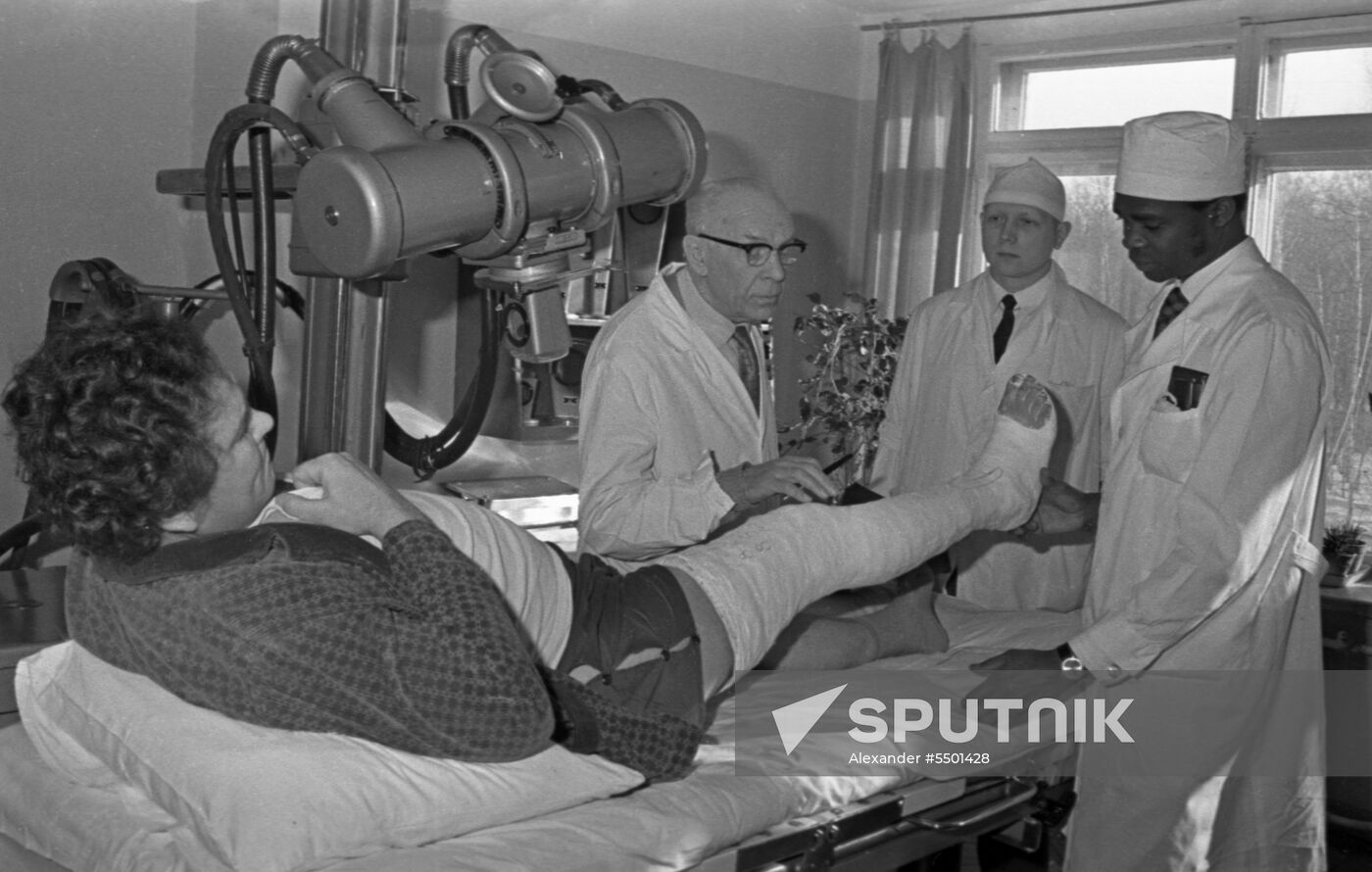 Medical practice at Moscow hospital