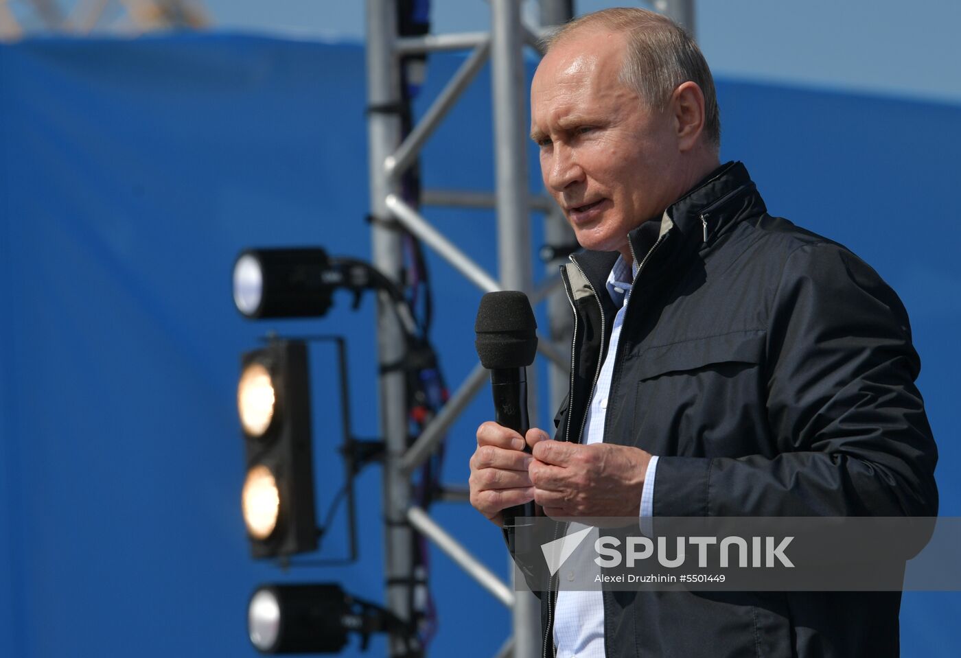 Russian President Vladimir Putin's working trip to Southern Federal District