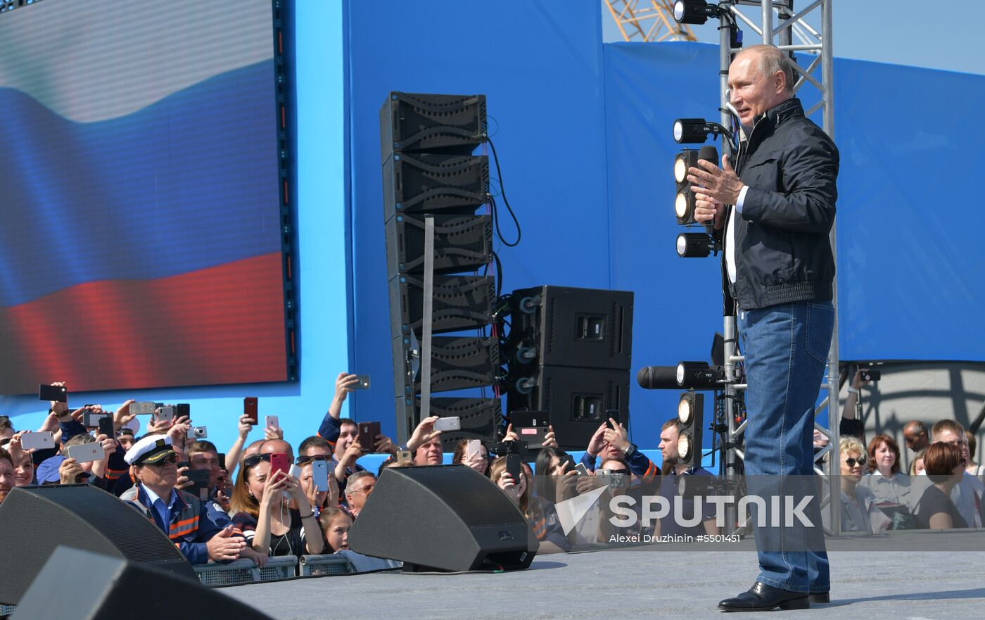 Russian President Vladimir Putin's working trip to Southern Federal District