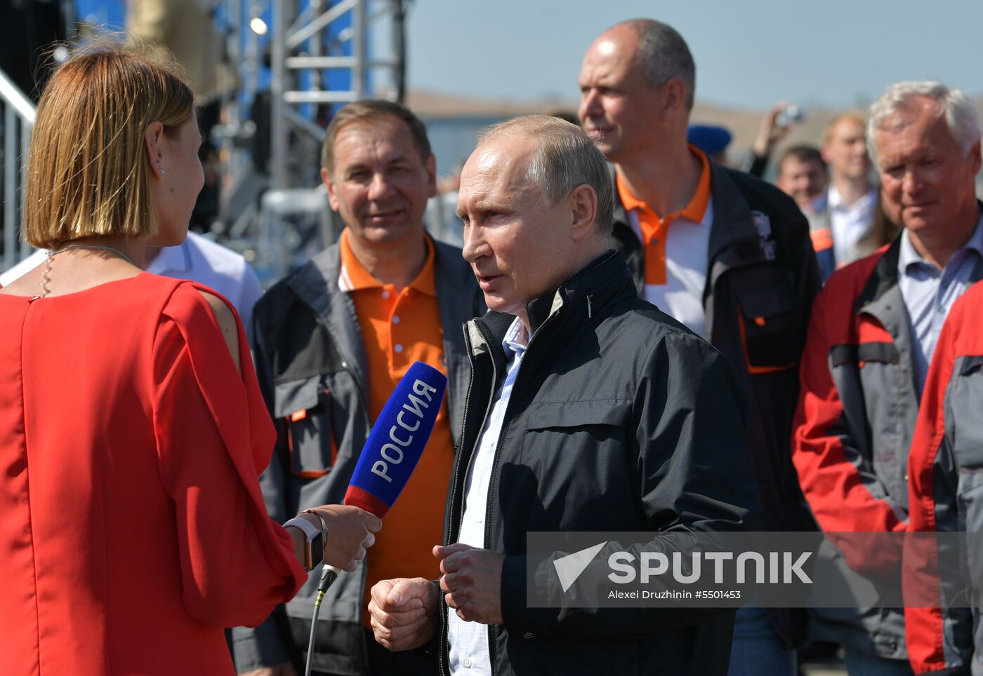 Russian President Vladimir Putin's working trip to Southern Federal District