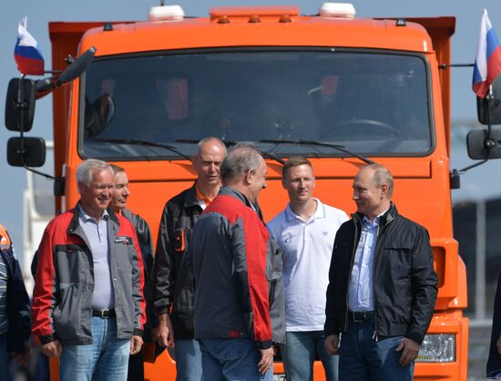 Russian President Vladimir Putin's working trip to Southern Federal District