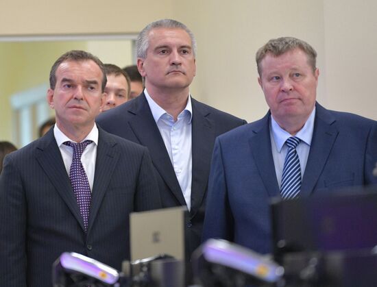 Russian President Vladimir Putin's working trip to Southern Federal District