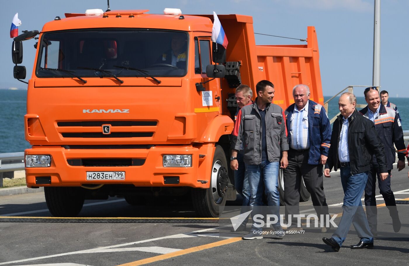 Russian President Vladimir Putin's working trip to Southern Federal District