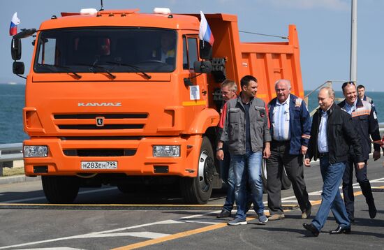 Russian President Vladimir Putin's working trip to Southern Federal District