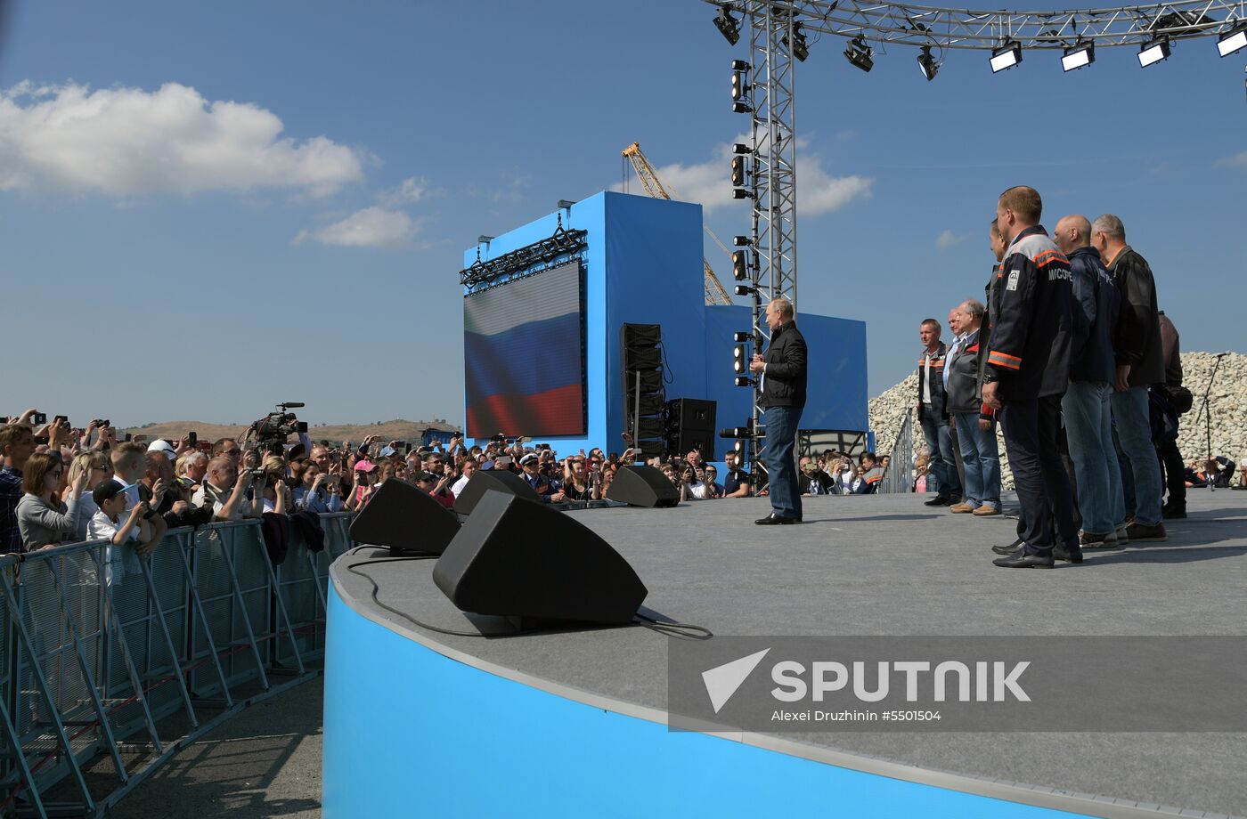 Russian President Vladimir Putin's working trip to Southern Federal District