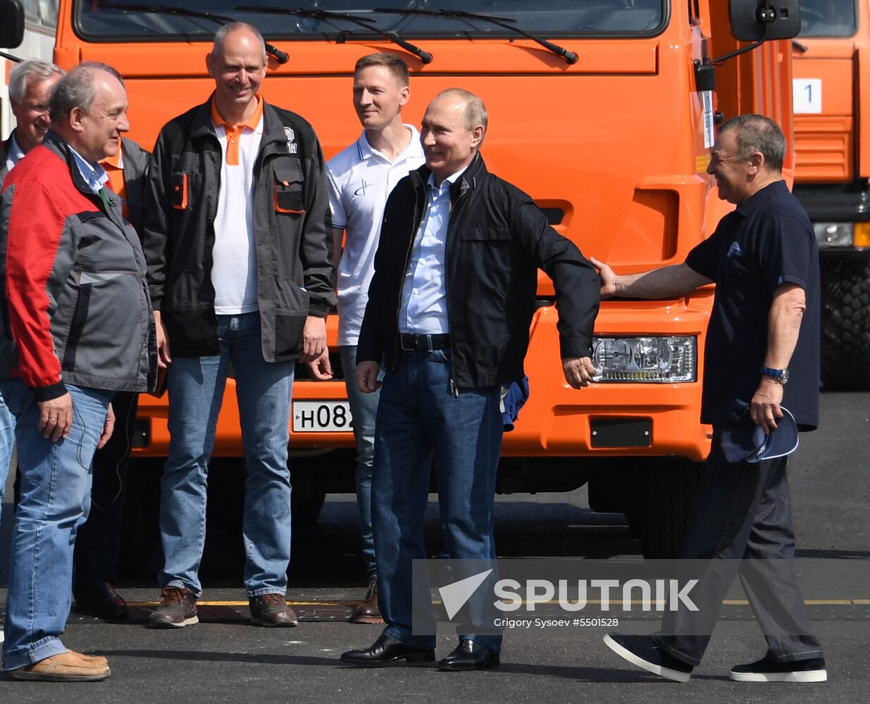 Russian President Vladimir Putin's working trip to Southern Federal District