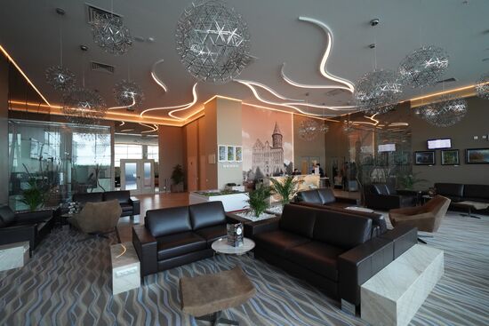 New terminal of Khrabrovo international airport