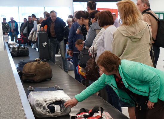 New terminal of Khrabrovo international airport
