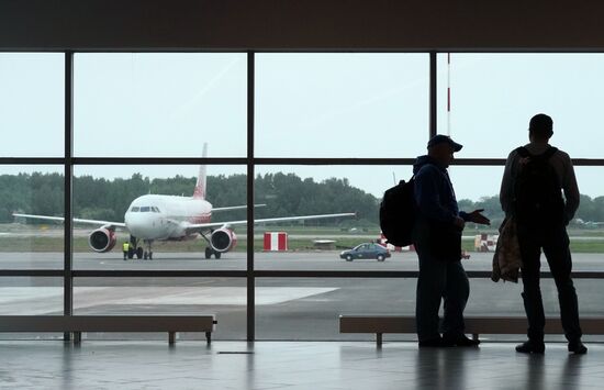 New terminal of Khrabrovo international airport