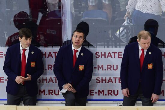 Ice hockey. IIHF World Championships. Russia vs. Sweden