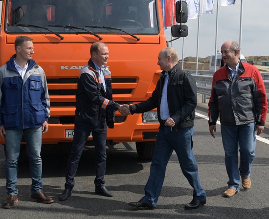 Russian President Vladimir Putin's working trip to Southern Federal District