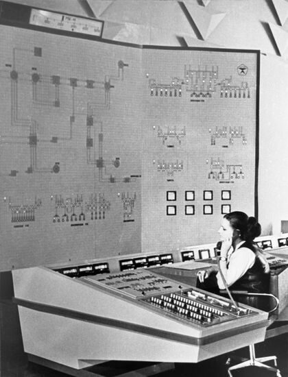 Power grid dispatch control office