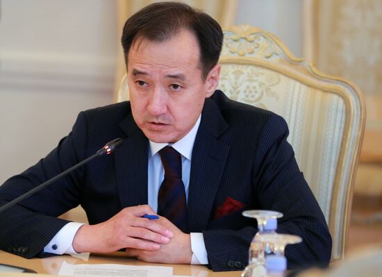 Meeting between foreign ministers of Russia and Mongolia