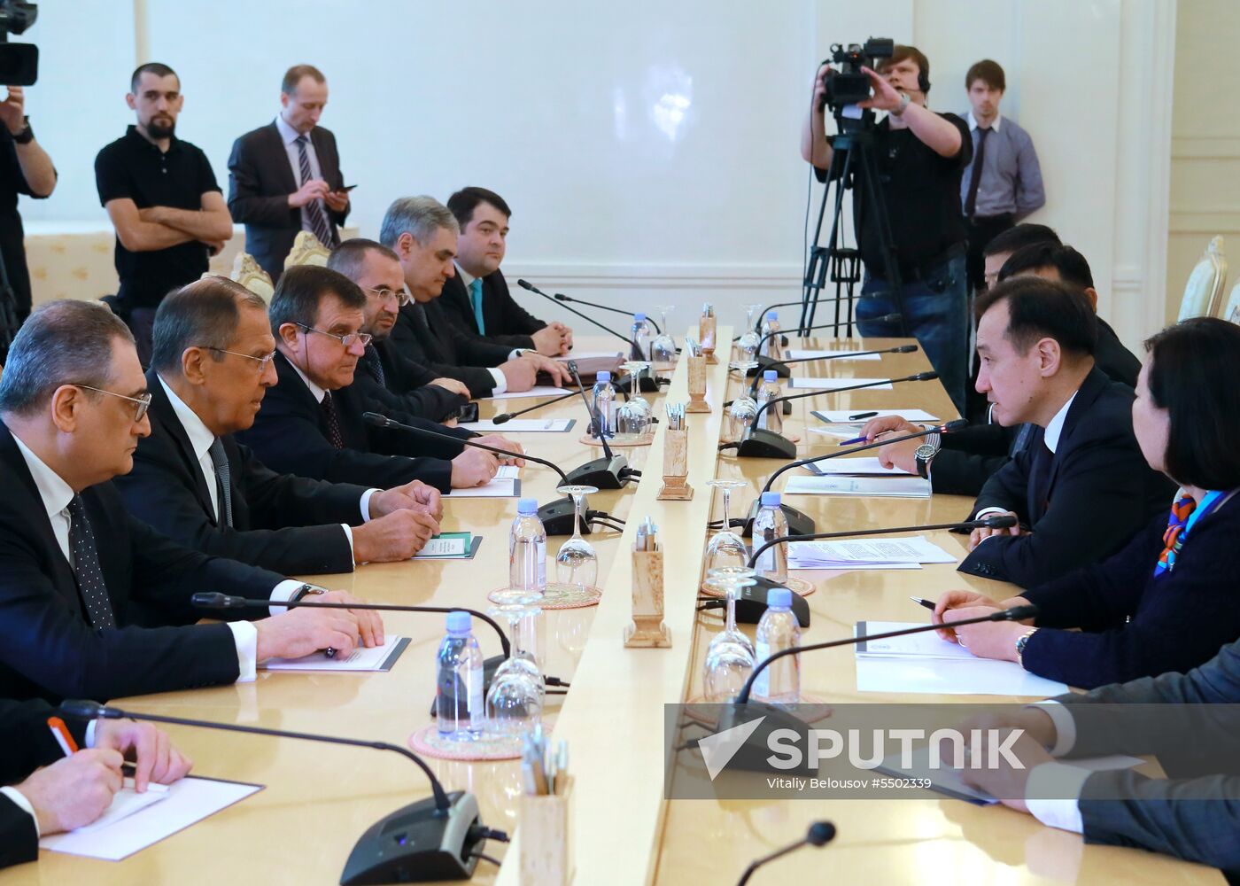 Meeting between foreign ministers of Russia and Mongolia