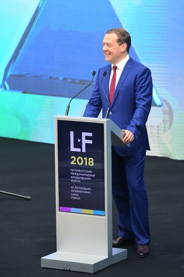 Prime Minister Dmitry Medvedev's working trip to St. Petersburg