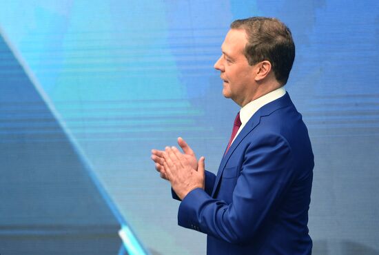 Prime Minister Dmitry Medvedev's working trip to St. Petersburg