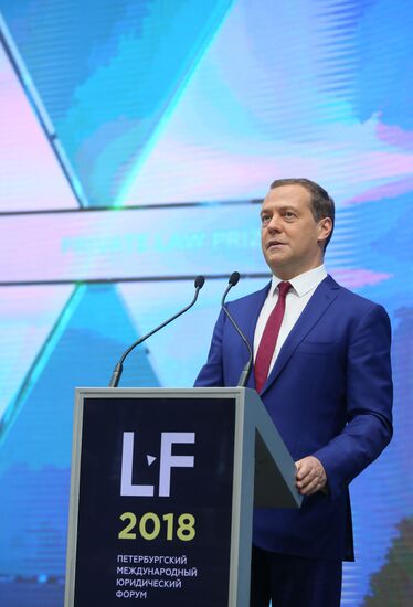 Prime Minister Dmitry Medvedev's working trip to St. Petersburg