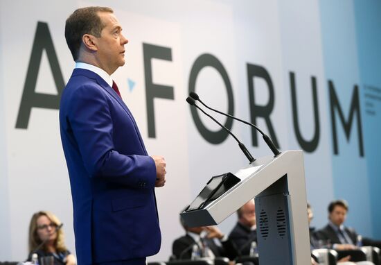Prime Minister Dmitry Medvedev's working trip to St. Petersburg