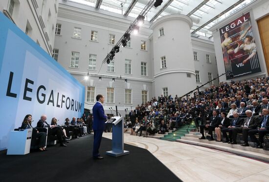 Prime Minister Dmitry Medvedev's working trip to St. Petersburg