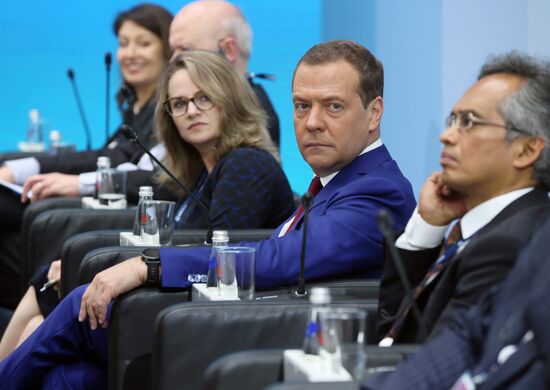 Prime Minister Dmitry Medvedev's working trip to St. Petersburg