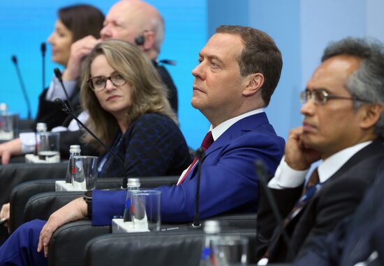 Prime Minister Dmitry Medvedev's working trip to St. Petersburg