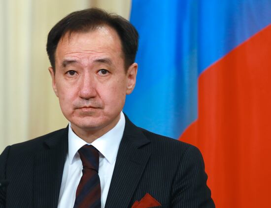 Meeting between foreign ministers of Russia and Mongolia