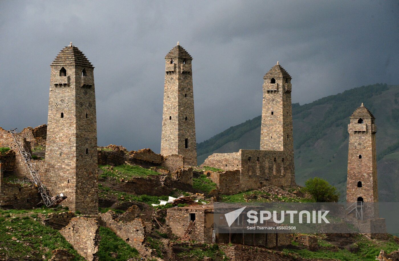 Sharoi village in Chechnya