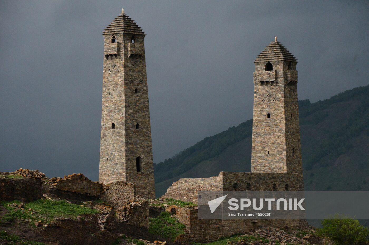 Sharoi village in Chechnya