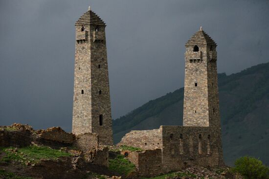 Sharoi village in Chechnya