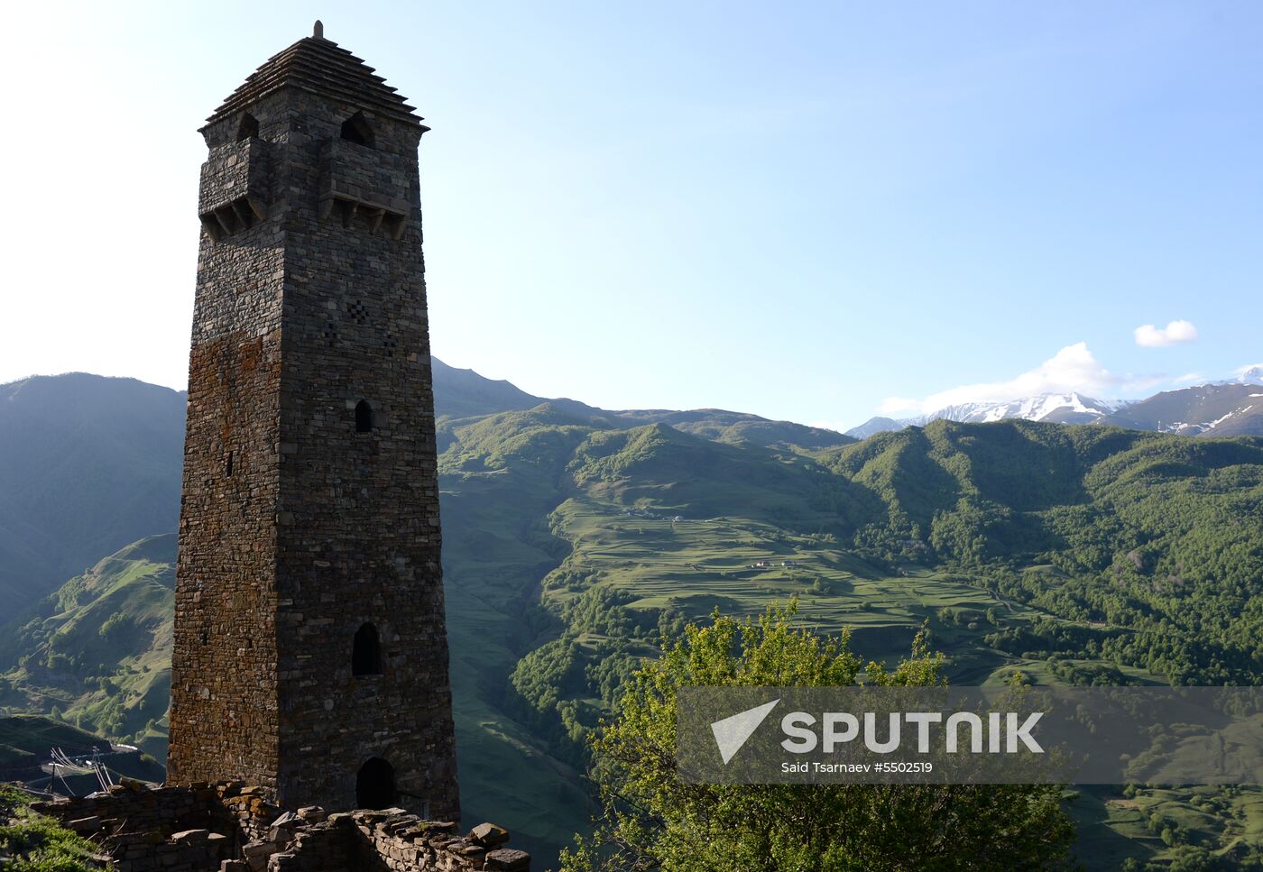 Sharoi village in Chechnya