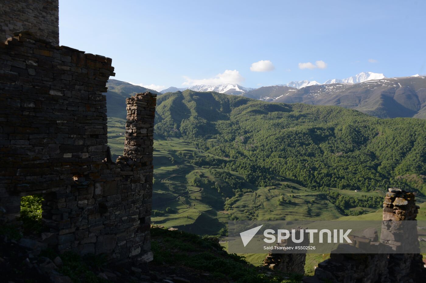 Sharoi village in Chechnya