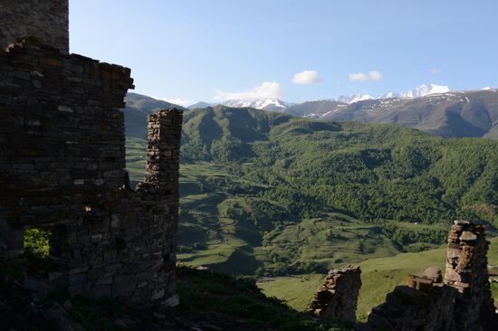 Sharoi village in Chechnya