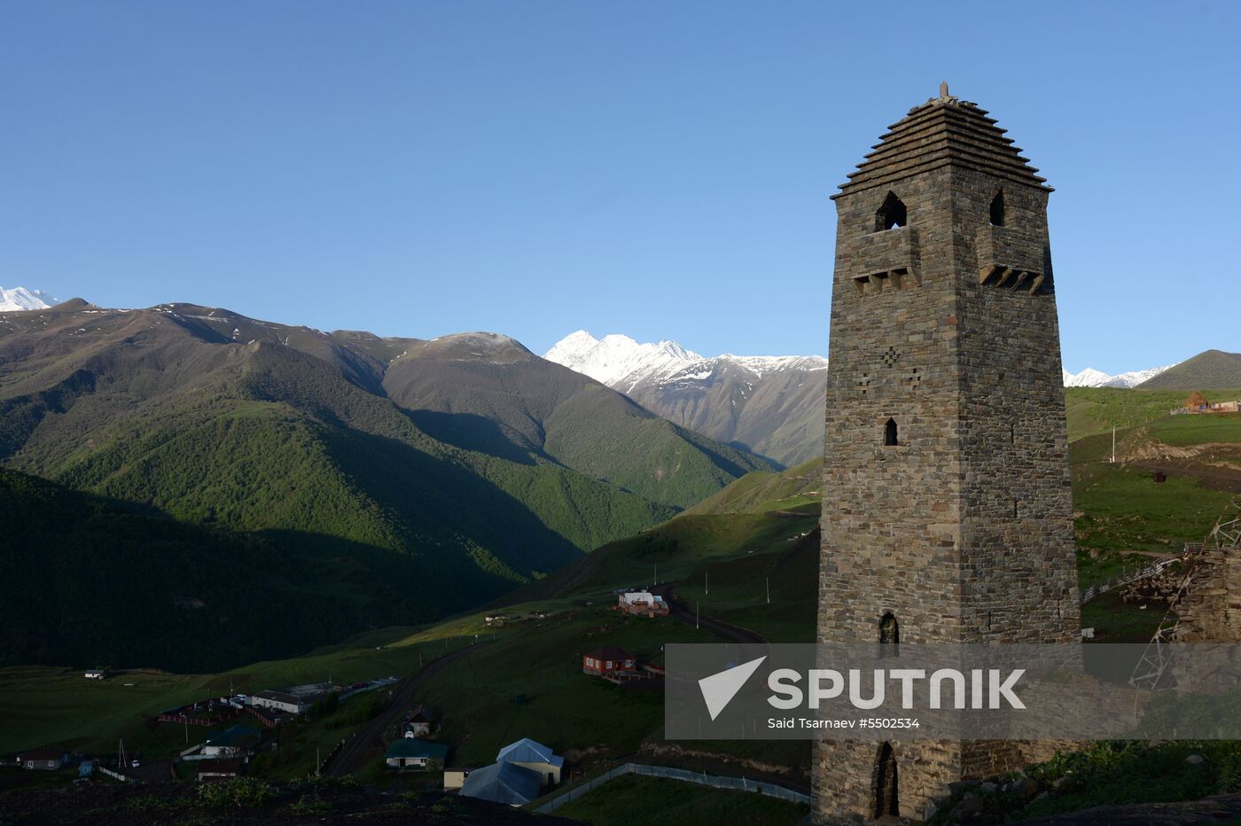 Sharoi village in Chechnya