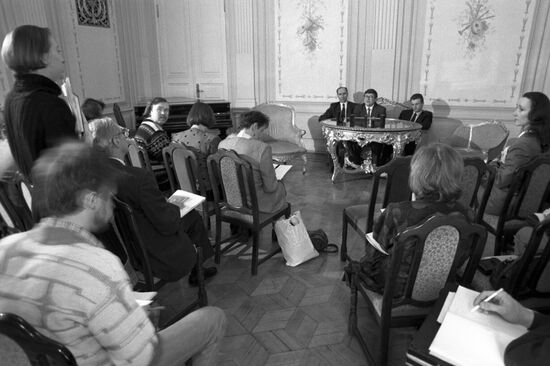 News conference of Hermes concern
