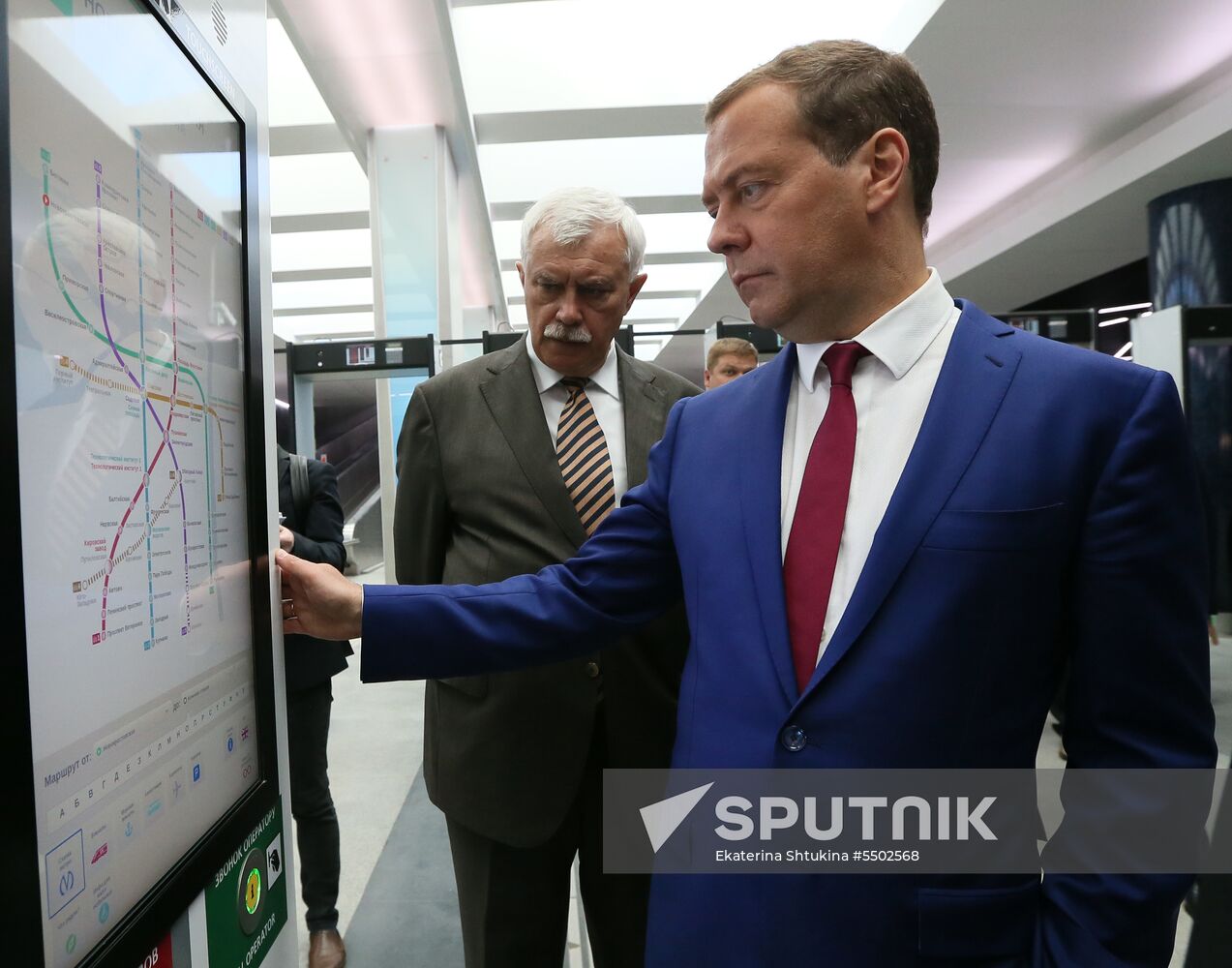 Prime Minister Dmitry Medvedev's working trip to St. Petersburg