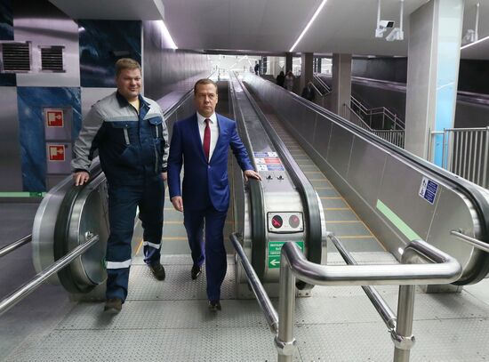 Prime Minister Dmitry Medvedev's working trip to St. Petersburg